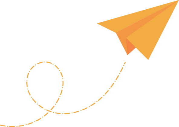 Bird's eye view of a graphic designer working at their desk.